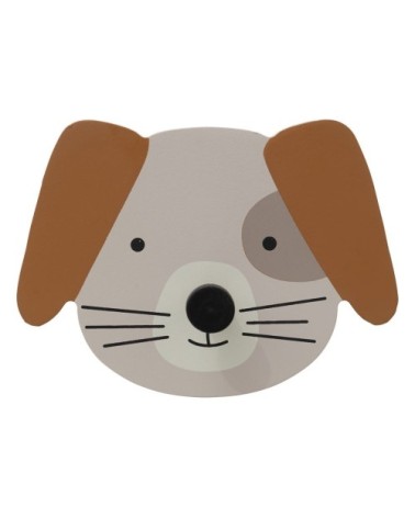 Lot de 3 patères animaux