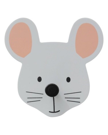 Lot de 3 patères animaux