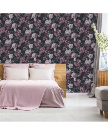 Papier peint intissé floral masters multicolore 1005x52cm