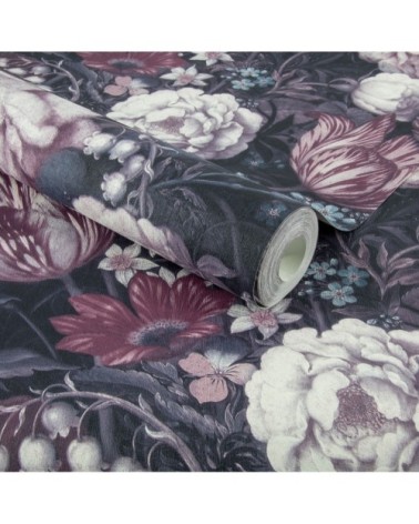 Papier peint intissé floral masters multicolore 1005x52cm