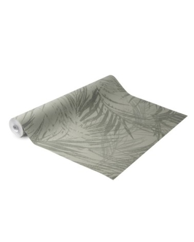 Papier peint intissé feuilles d'été vert 1005x52cm