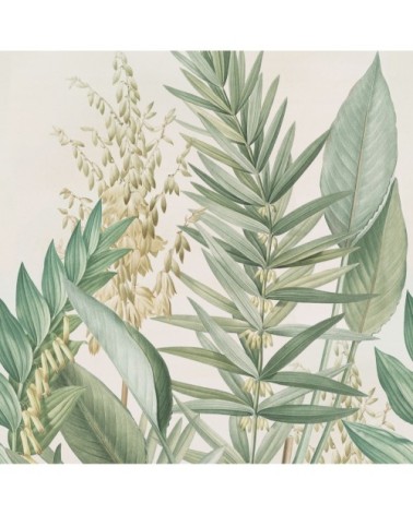 Papier peint panoramique Palmille vert écru 280x200cm