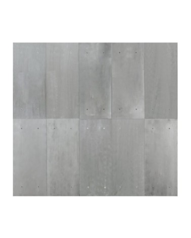 Papier peint panoramique intissé dalles gris 280x300cm