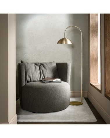 Papier peint panoramique intissé dégradé gris 280x300cm