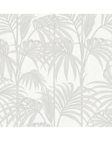 Papier peint intissé Honolulu vinyle gris écru 1005x52cm
