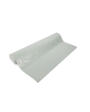 Papier peint intissé tourbillon de feuilles vert 1005x52cm