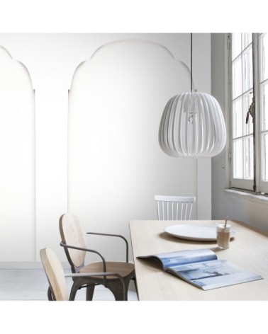 Papier peint panoramique intissé arcade blanc 280x150cm