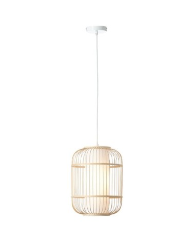 Suspension en bamboo naturel