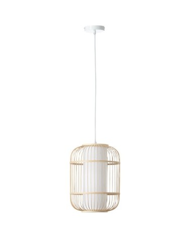 Suspension en bamboo naturel
