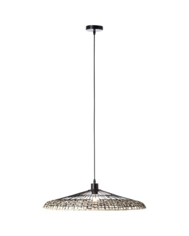 Suspension en métal noir