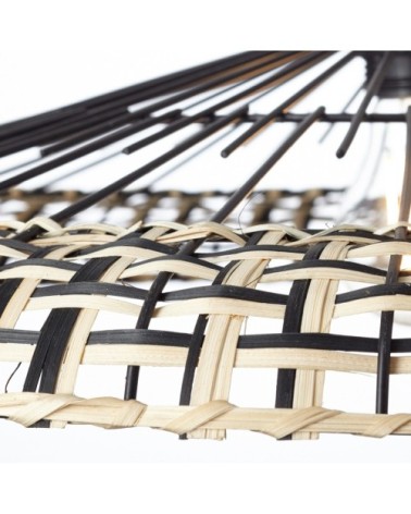 Suspension en métal noir