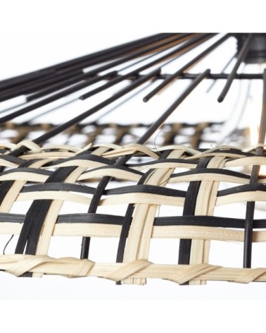 Suspension en métal noir