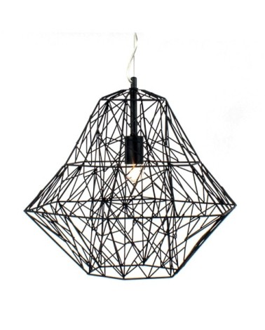 Suspension en métal noir