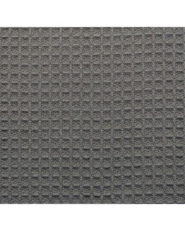 Plaid 3 places gris foncé 230 cm (Mesures comptant les franges)