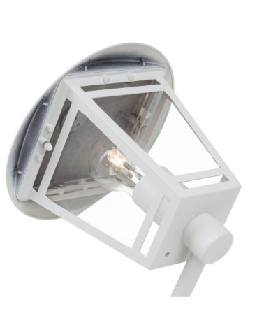 Applique métal blanc