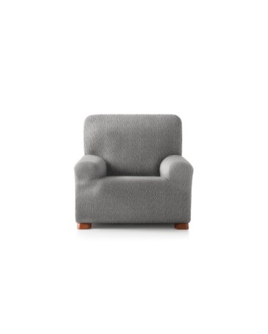 Housse de fauteuil extensible gris clair 80 - 130 cm