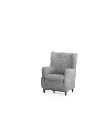 Housse de fauteuil oreiller gris clair 70 - 100 cm