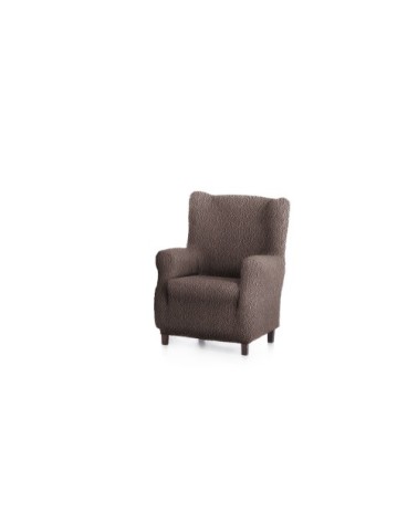 Housse de fauteuil oreiller marron 70 - 100 cm