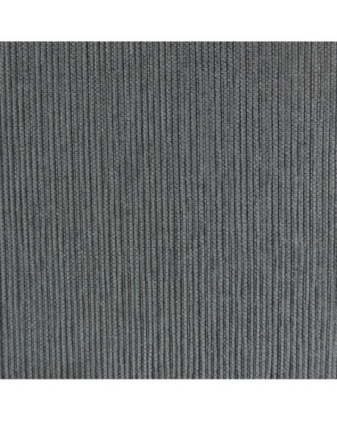 Housse de canapé 3 places avec des rubans gris foncé 180 - 230 cm