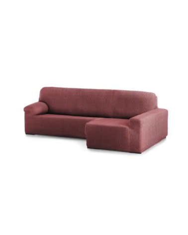 Housse de canapé en L droite extensible Bordeaux 250 - 360 cm